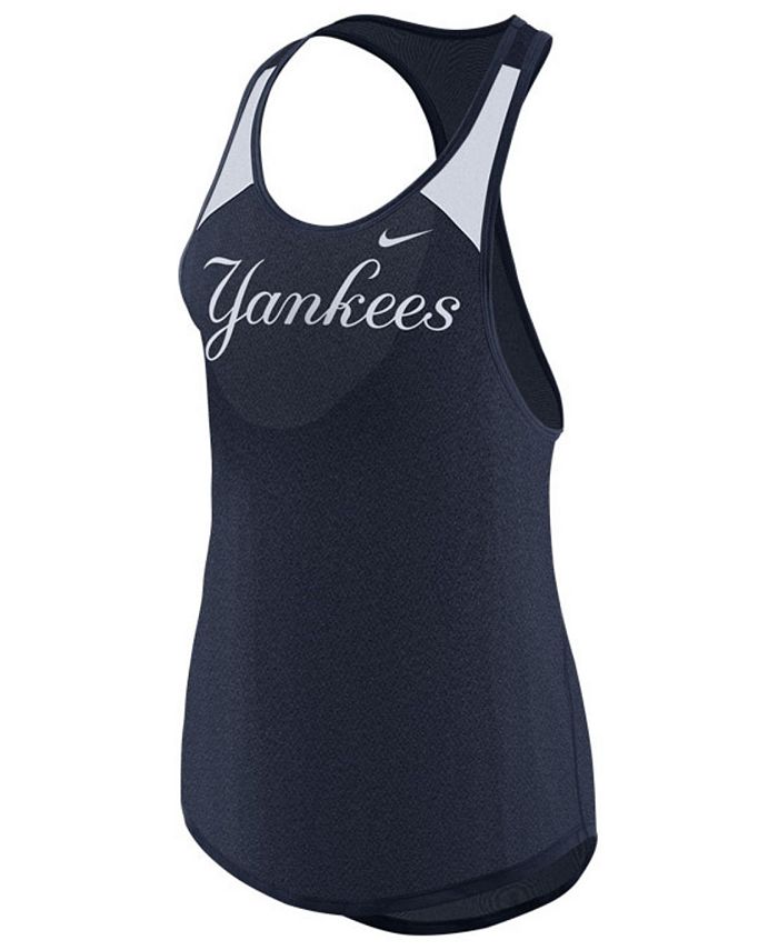 Nike Women's New York Yankees Legend Wordmark Tank - Macy's