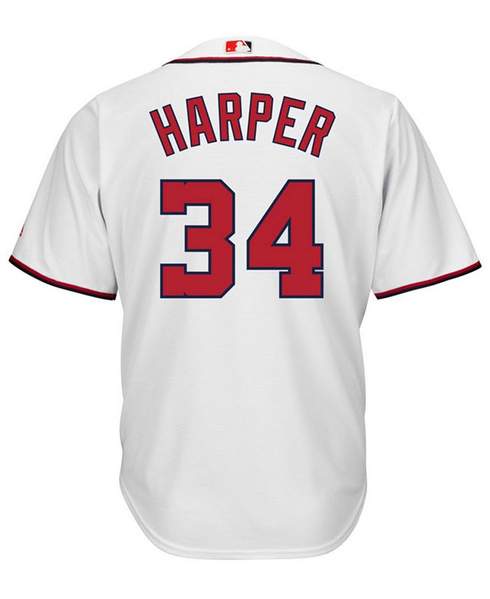 Majestic, Shirts & Tops, Bryce Harper Nationals Jersey