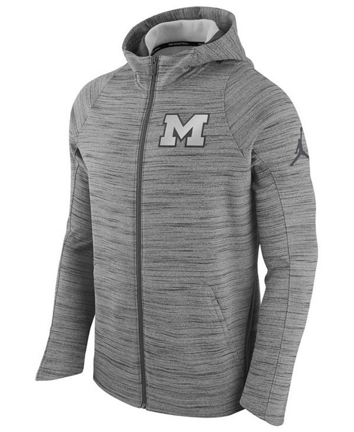 Nike Men's Michigan Wolverines Elite Fleece FullZip Hoodie Macy's