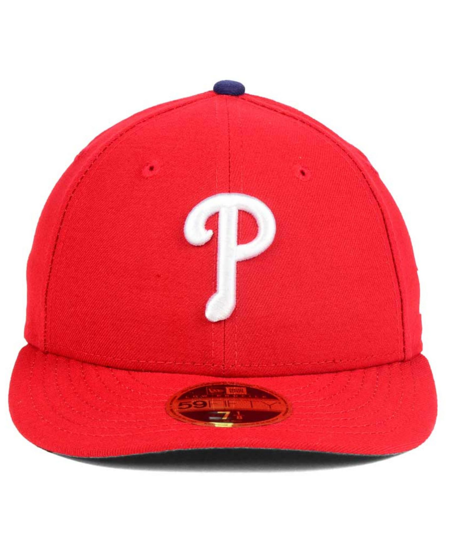 Мужская кепка New Era Philadelphia Phillies Low Profile AC Performance 59FIFTY — фото 2