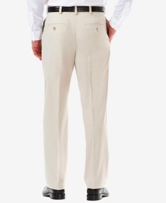 Men's Cool 18 PRO&reg; Classic-Fit Expandable Waist Flat Front Stretch Dress Pants
