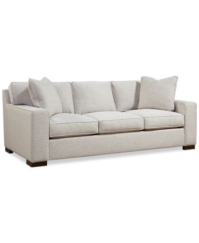 Bangor 89&quot; Fabric Sofa, Created for Macy&#39;s - Furniture - Macy&#39;s