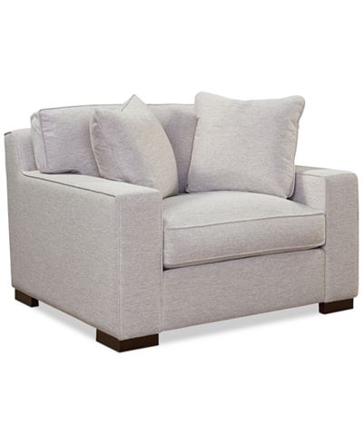 Bangor 49" Chair and a Half, Created for Macy's ...