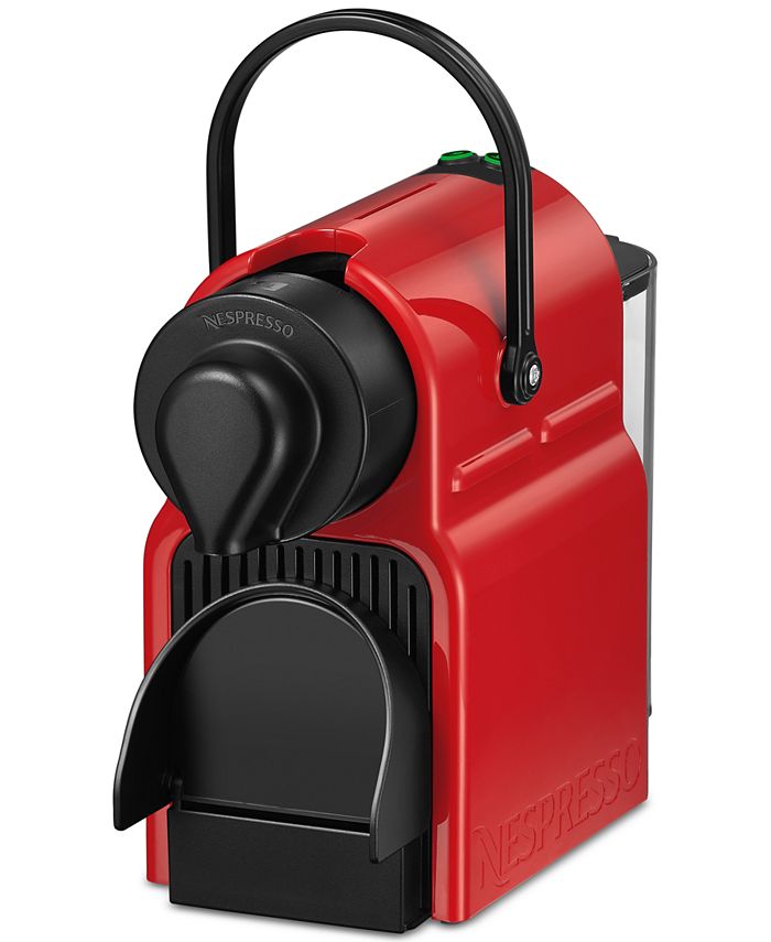 Nespresso Breville Inissia Red SingleServing Espresso Maker Macy's