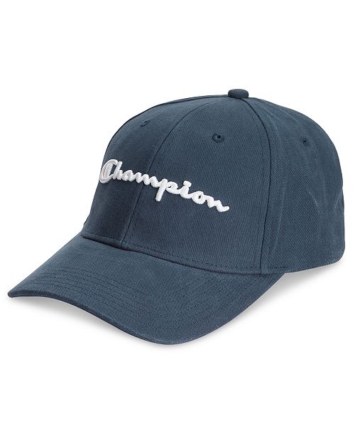 Champion Men's Classic Cotton Twill Baseball Cap & Reviews - Hats ...