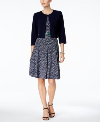 Jessica Howard Printed A-Line Dress and 