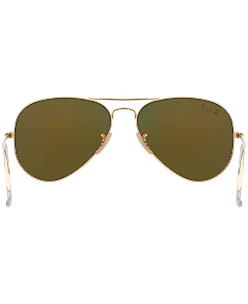 Ray-Ban Polarized Sunglasses , RB3025 AVIATOR MIRROR & Reviews ...