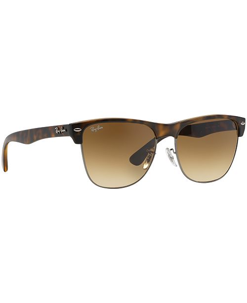 Ray Ban Sunglasses Rb4175 Clubmaster Oversized And Reviews Sunglasses By Sunglass Hut Men 