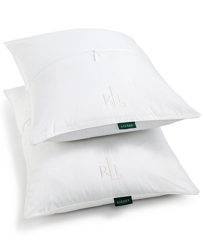 Lauren Ralph Lauren CLOSEOUT! Liteloft Down Alternative Jumbo Pillows,  2-Pack & Reviews - Pillows - Bed & Bath - Macy's