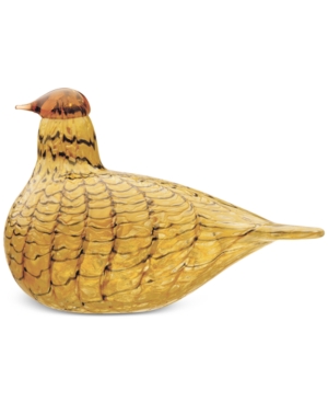 Iittala Toikka Birds, Summer Grouse In Yellow