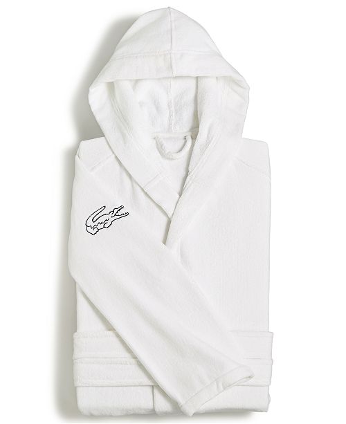 Lacoste Fairplay Cotton Bath Robe Macy's