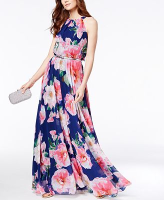 INC International Concepts Floral-Print Maxi Dress, Created for Macy&#39;s - Dresses - Women - Macy&#39;s