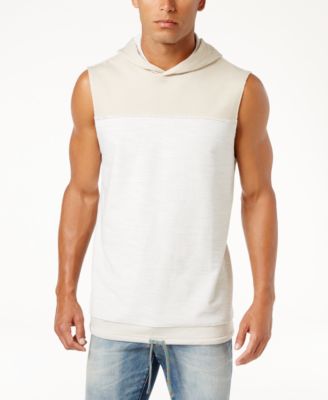 American rag sleeveless hoodie on sale