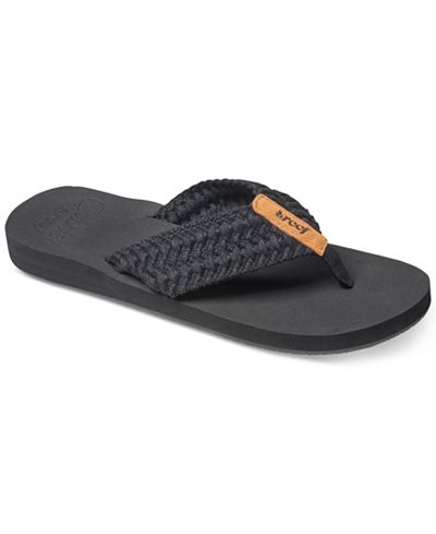 Reef Cushion Threads Flip-Flops - Sandals - Shoes - Macy's