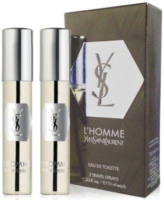 Yves Saint Laurent - Receive Two  L'Homme Eau de Toilette Sprays for $18 with any large spray purchase from the Yves Saint Lauren L'homme fragrance collection
