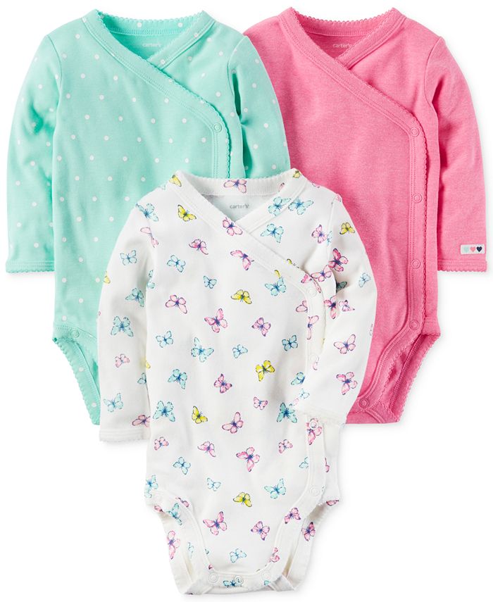 Side snap sale onesies girl
