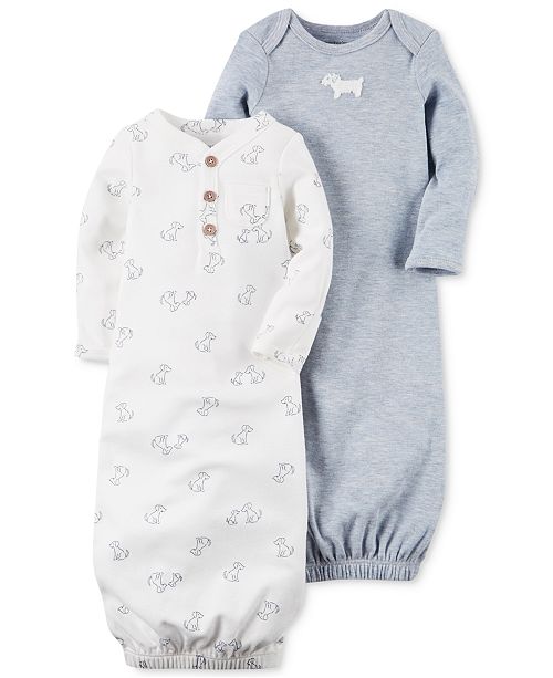 Carter's 2Pk. Puppy Sleeper Gowns, Baby Boys Pajamas Kids Macy's