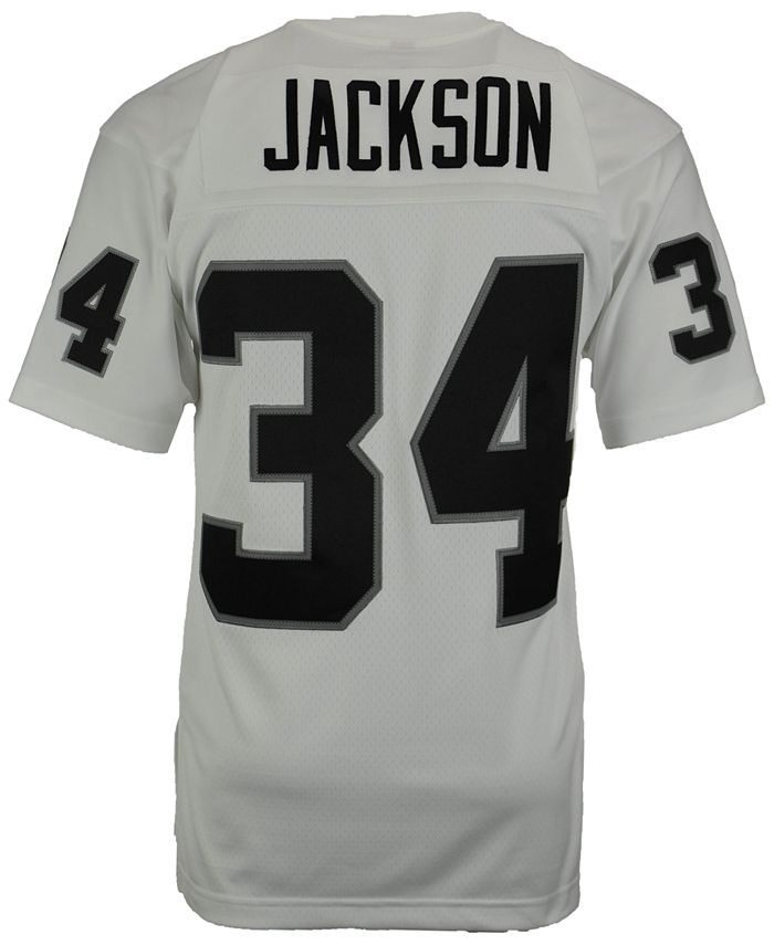 Mitchell & Ness Men's Bo Jackson Los Angeles Raiders Replica ...