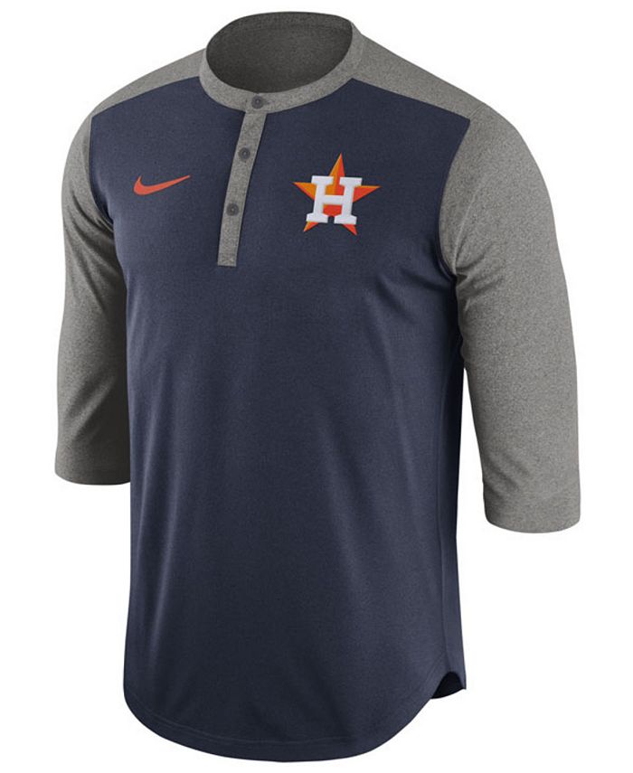 Nike Dri-FIT Game (MLB Houston Astros) Men's Long-Sleeve T-Shirt.
