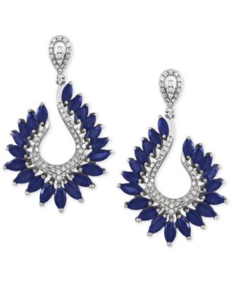 effy sapphire earrings