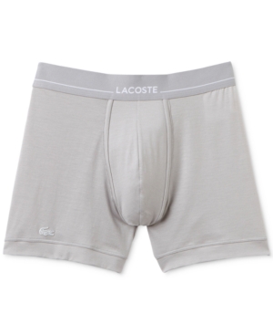 LACOSTE MEN'S TENCEL STRETCH BOXER BRIEFS