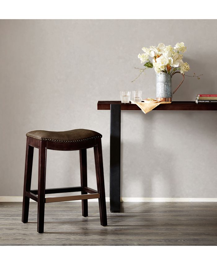 Furniture Belfast Saddle Counter Stool Macy's