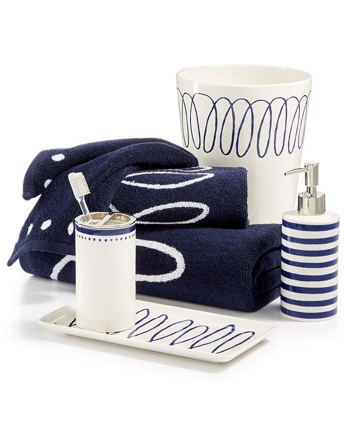 kate spade new york Charlotte Street Bath Collection & Reviews - Bathroom  Accessories - Bed & Bath - Macy's