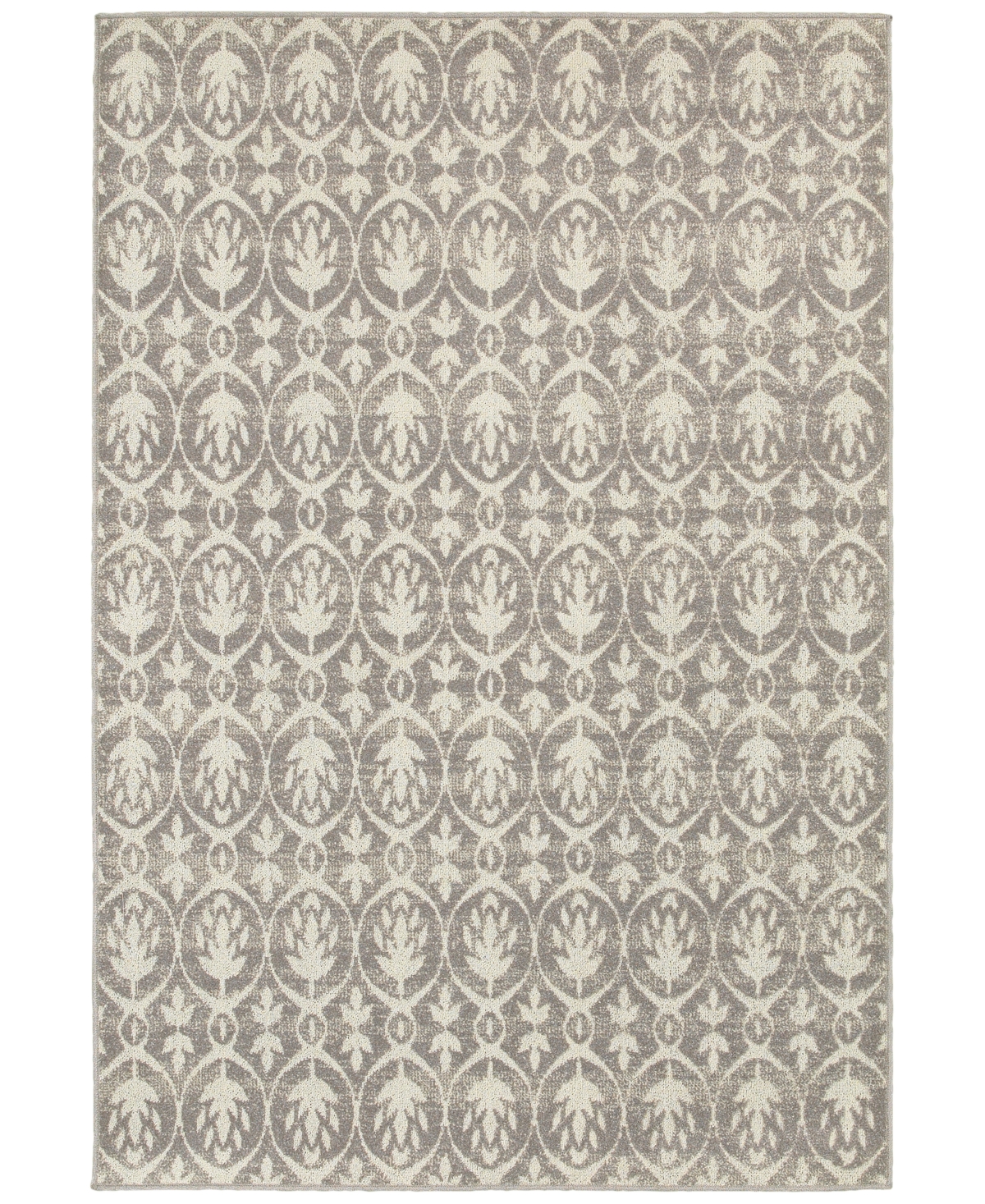 Closeout! Jhb Design Soleil Tree Grey 6'7in x 9'6in Indoor/Outdoor Area Rug