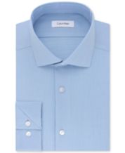 Calvin Klein Blue Men\'s Dress Macy\'s - Shirts
