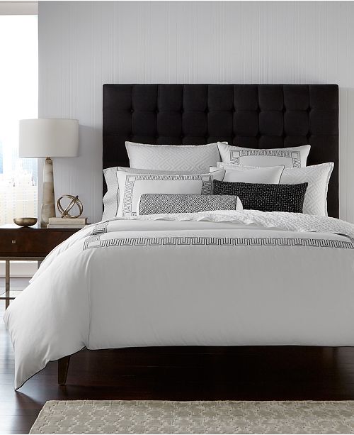 Hotel Collection Greek Key Cotton King Duvet Cover Created For