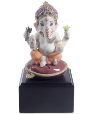 Lladrò Bal Ganesha Figurine In Multi