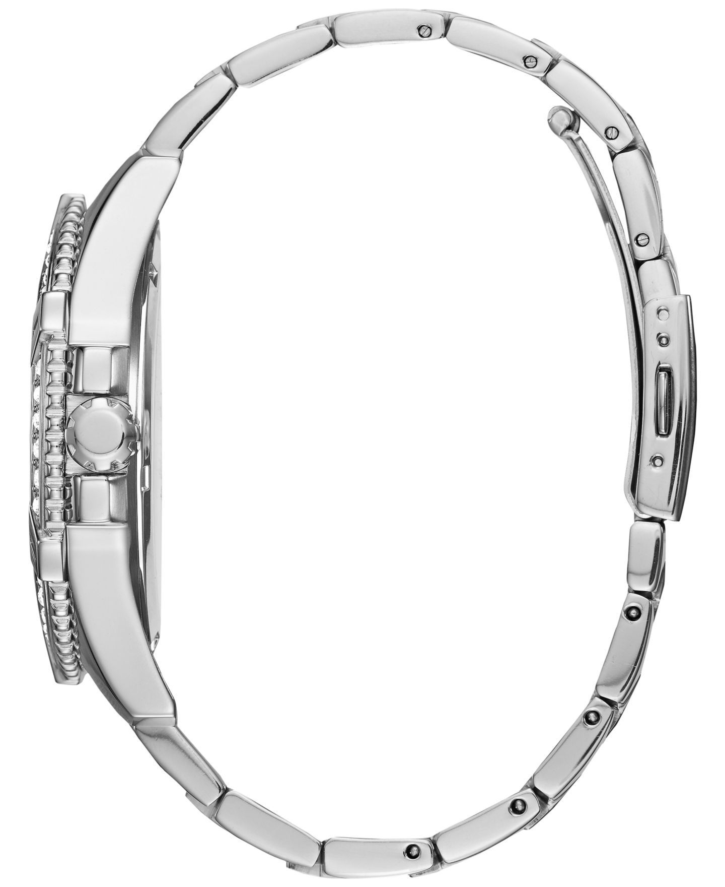 Мужские часы GUESS Stainless Steel Bracelet Watch 50mm — фото 3