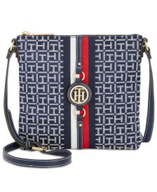 Jaden Monogram Jacquard Crossbody