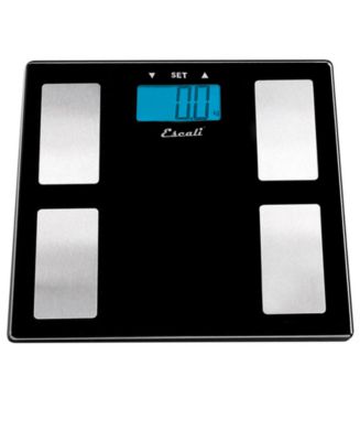 Glass Body Fat, Water, Muscle Mass Scale, 400lb - Macy's