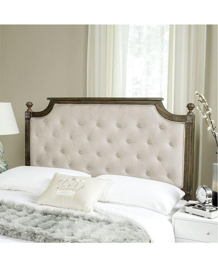 Safavieh Levins Queen Tufted Headboard Macy's