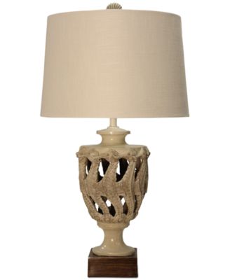 StyleCraft - Sand Shell Table Lamp