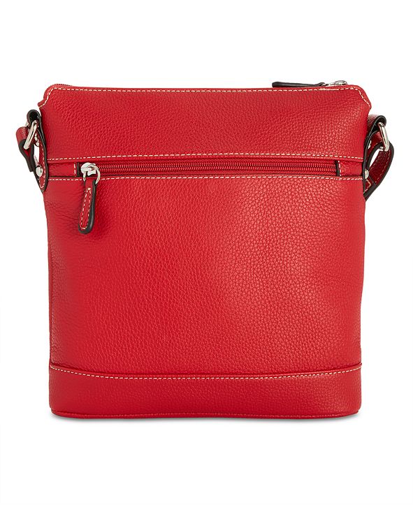 Giani Bernini Pebble Leather Venice Crossbody, Created for Macy's