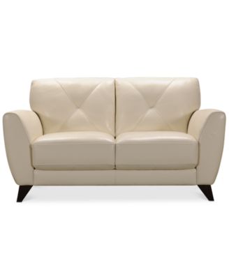 Myia 62" Leather Loveseat