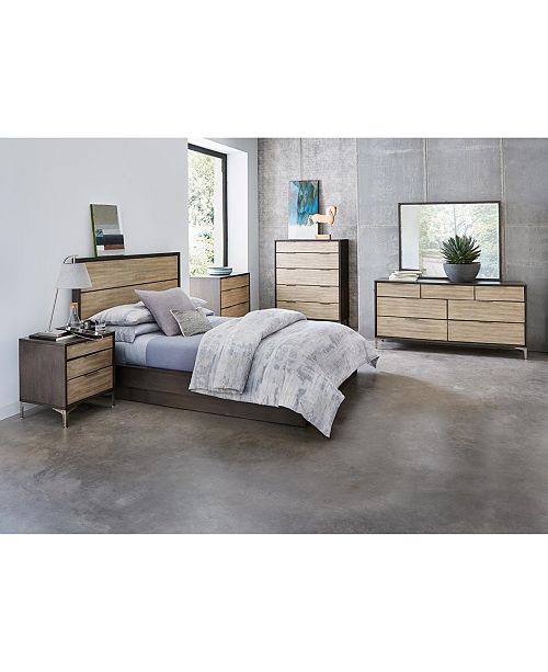 Furniture CLOSEOUT! Adler Queen Platform Bed, Created for ...