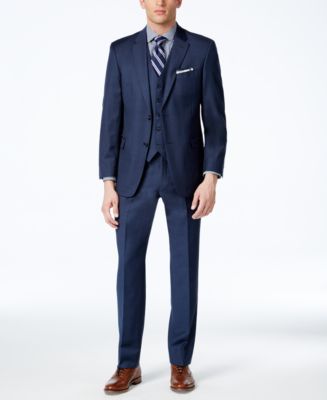 Tommy Hilfiger Sharkskin Modern-Fit Suit Separates - Suits & Tuxedos ...