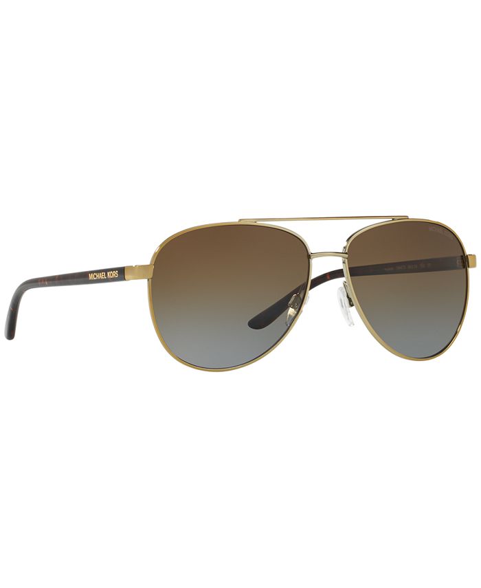 Michael Kors Polarized Sunglasses, MK5007 Hvar - Macy's