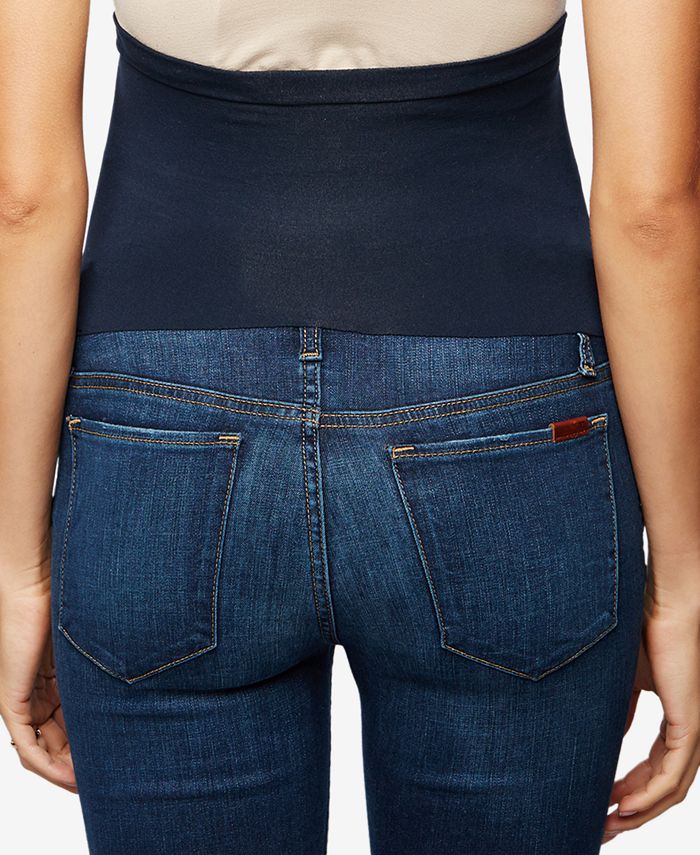 Joe's Jeans Maternity Dark Wash Cropped Skinny Jeans Macy's