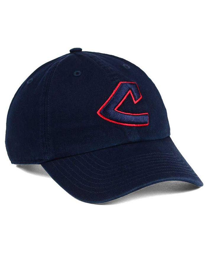 '47 Brand Cleveland Indians Tonal Pop CLEAN UP Cap - Macy's