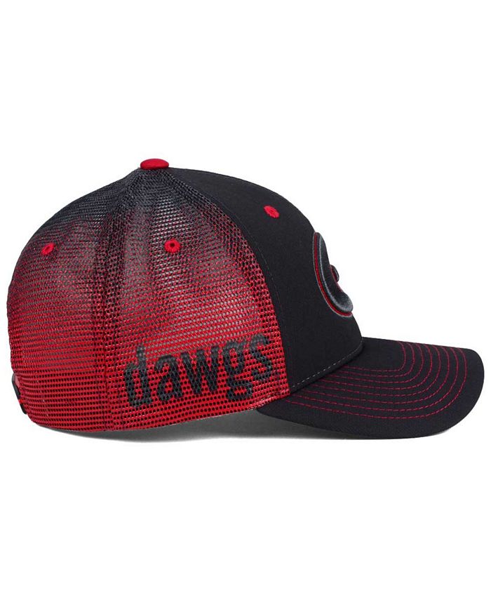 "It's All About The South" Georgia Outline & Bulldog Mesh Trucker Hat - Adjustable Snapback