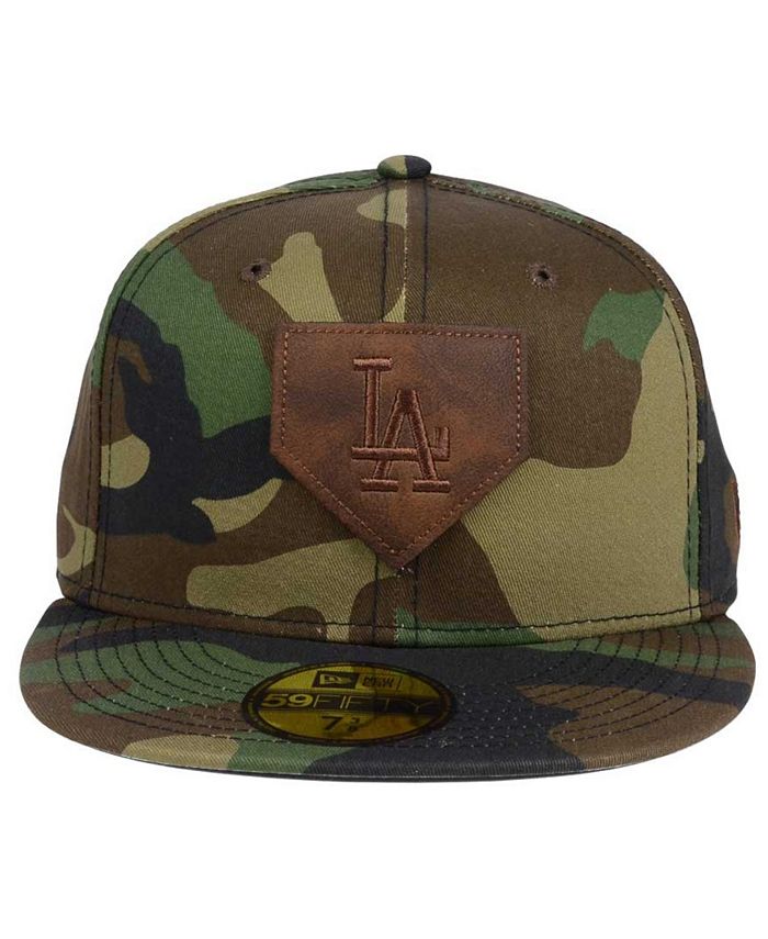 New Era Los Angeles Dodgers The Logo of Leather 59FIFTY Cap & Reviews ...