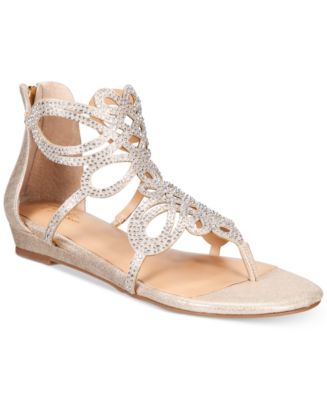 Thalia Sodi Laylan Scallop Wedge Sandals, Created for Macy's & Reviews ...