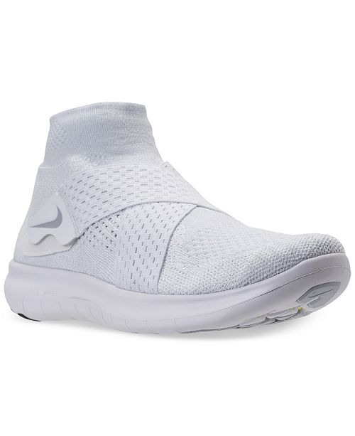 Nike Women S Free Run Motion Flyknit 2017 Running Sneakers From Finish Line Reviews Finish Line Athletic Sneakers Shoes Macy S