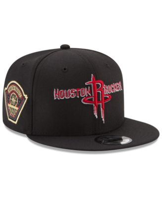 New Era Houston Rockets All Metallic Hoops 9FIFTY Snapback Cap - Macy's