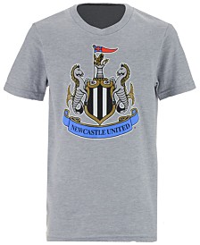 Team Womens Newcastle United Crest Print T-Shirt Cotton