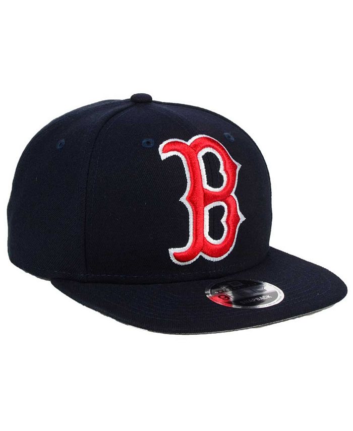 New Era Boston Red Sox Logo Grand 9FIFTY Snapback Cap - Macy's